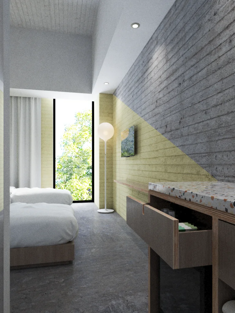 Render_教師會館_房型，作品圖片 2