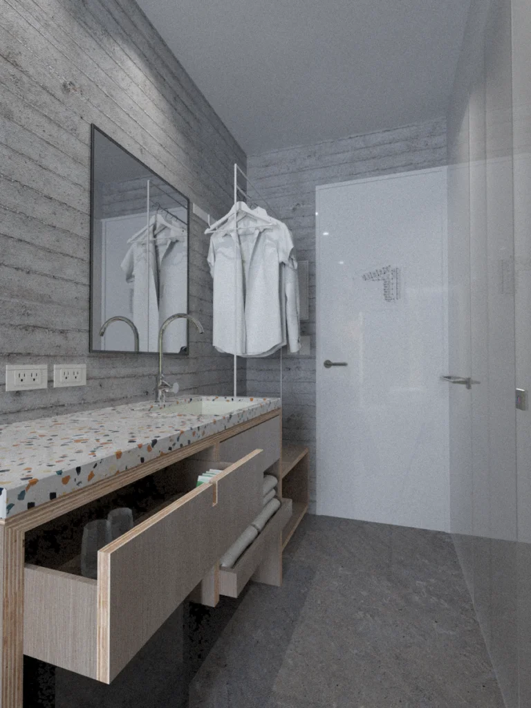 Render_教師會館_房型，作品圖片 4
