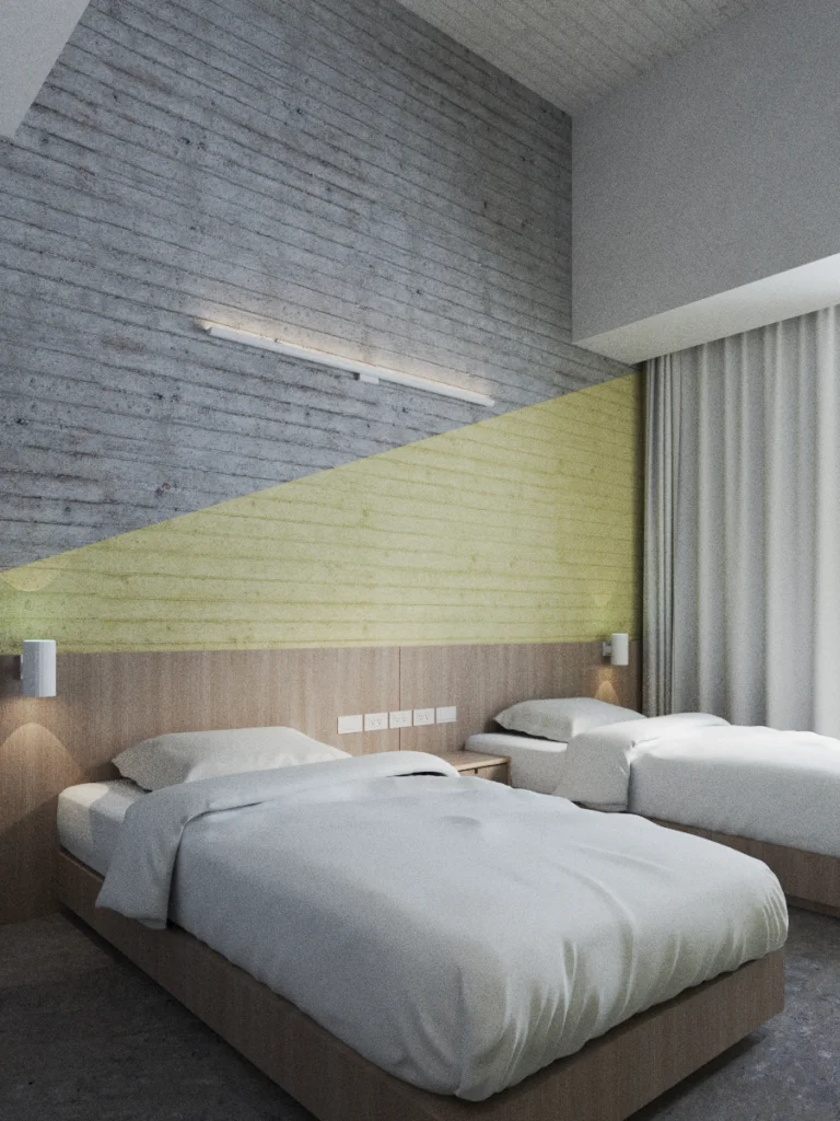 Render_教師會館_房型，作品圖片 5