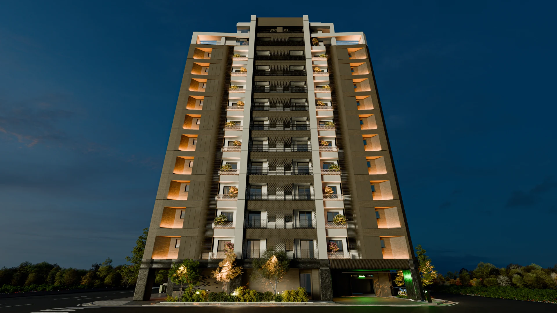 住宅建案｜建築視覺渲染，作品圖片 3